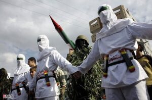 Desfile militar de Hamas Foto: Hadi Mohammad / Fars Media Corporation CC BY 4.0 vía Wikimedia Commons