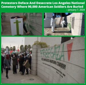 En el Día de los Caídos, una mirada a la profanación de monumentos y memoriales de guerra estadounidenses por parte de manifestantes pro-palestinos desde el 7 de octubre
