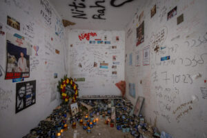 Memorial at Bomb Shelter Oct. 7 Remembrance 1320x880 1