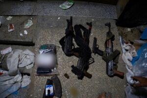 masacre armas encontradas IDF