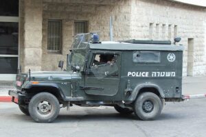 AIL Storm Border Police car in Israel 9216