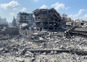 Damage in Gaza Strip during the October 2023 32