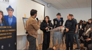 eduardo y Lily Margolis visitor sderot 4